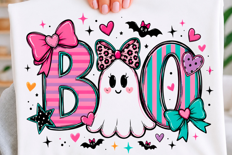 Coquette Boo Ghost Halloween Trending