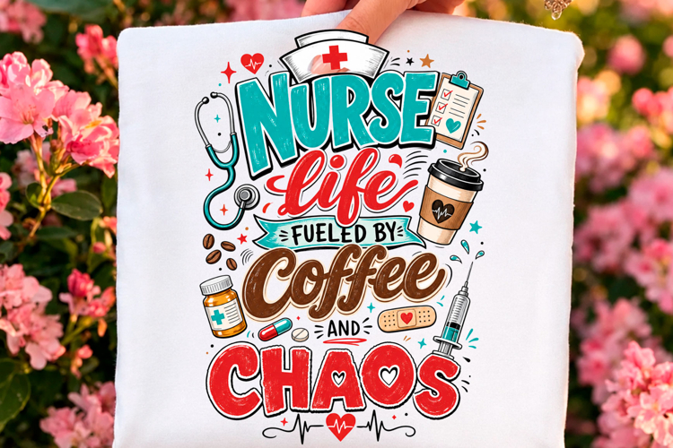 Funny Nurse Shirt, Nurse PNG