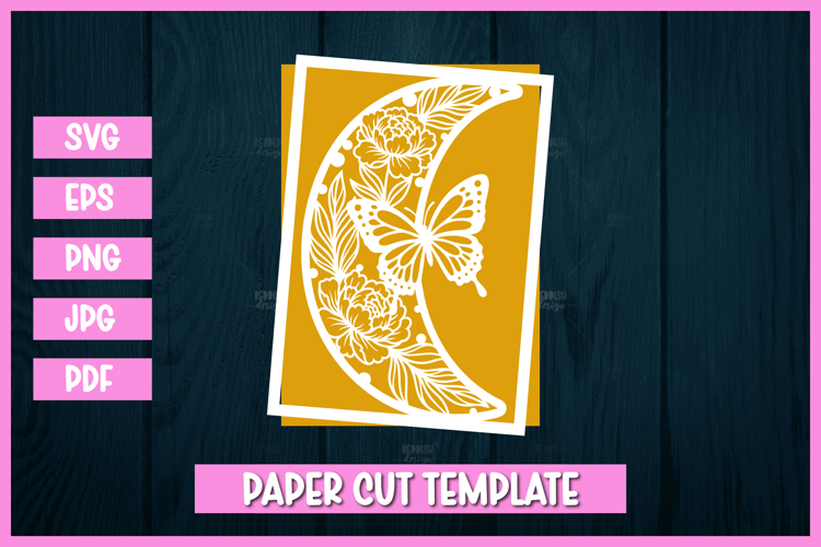 Silhouette Butterfly Svg Image 9