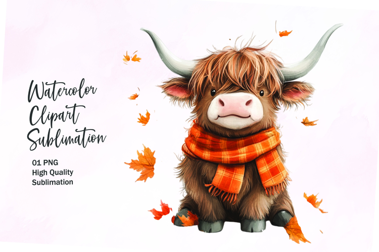 Highland Cow Clipart