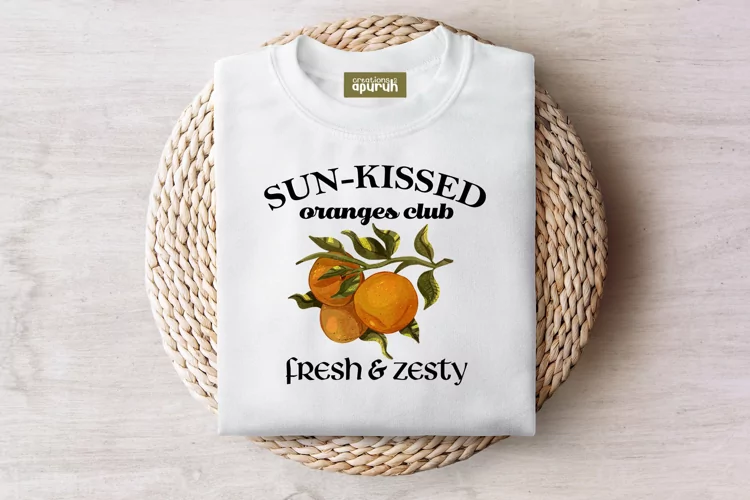 Farm Fresh Market's Vintage Fruit Tee Sublimation Design 06