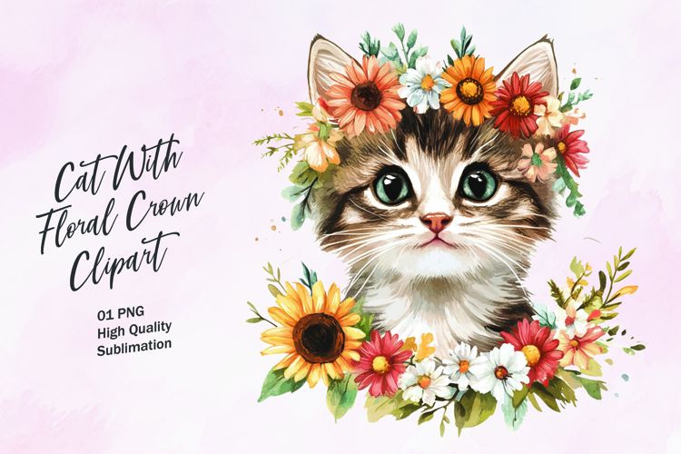 Cute Cat Illustration Image 10