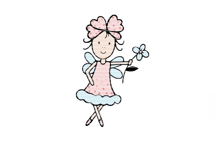 fee Lara SVG DXF EPS PDF PNG JPG example image 1
