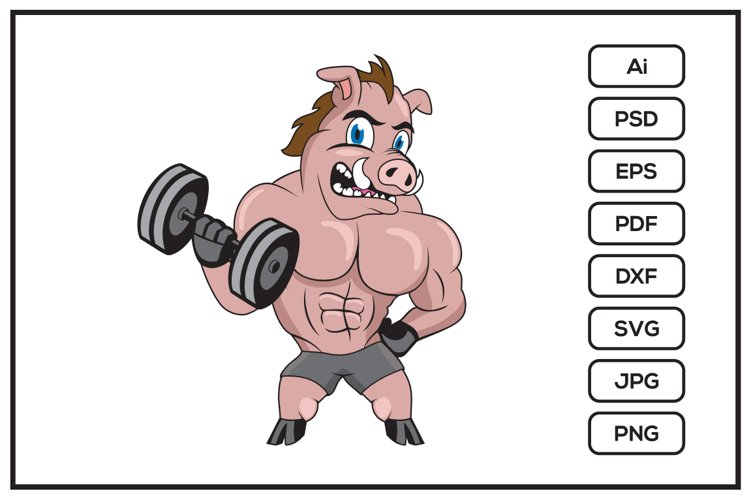 Pig Clipart Image 24