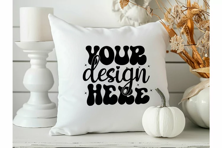 Square Pillow Mockup,Square Pillow JPG