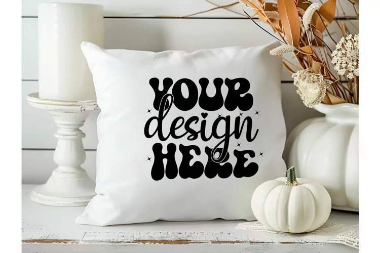 Square Pillow Mockup,Square Pillow JPG
