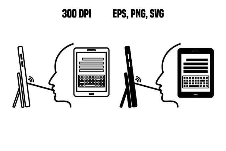Mouth Stick Pointer Icons