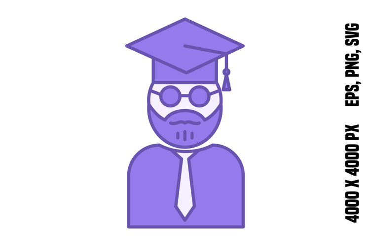 Colored Professor Icon