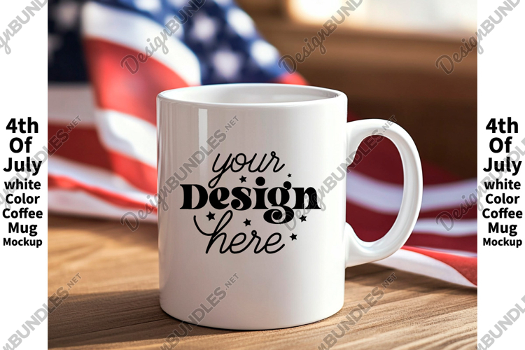 White Tshirt Mockup Image 4