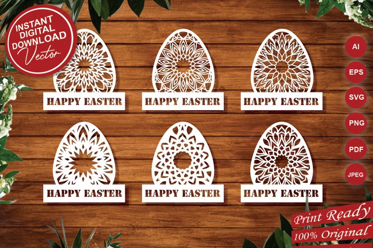 Easter Eggs Svg Image 15