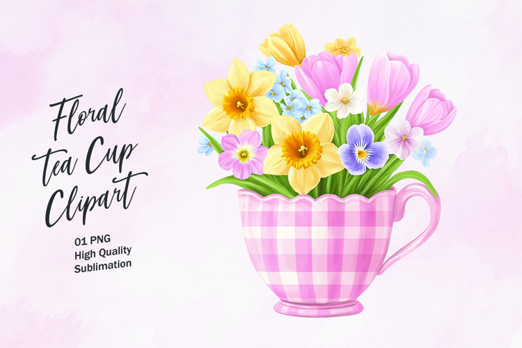 Tea Cup Clipart Image 19