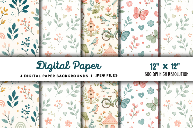 Printable Scrapbook Paper Image 5