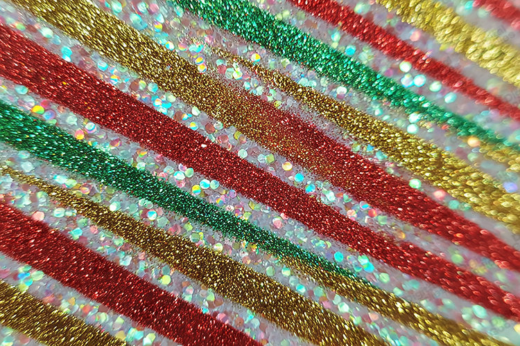 Red Glitter Background Image 4