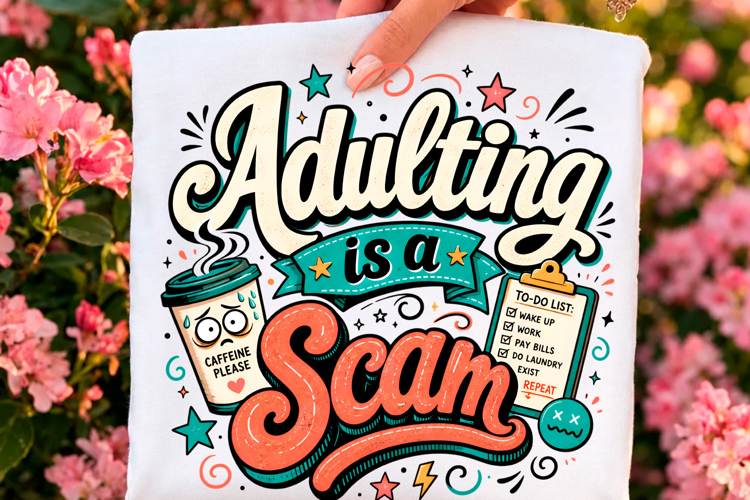 Scam Funny Sarcastic PNG Tshirt Png