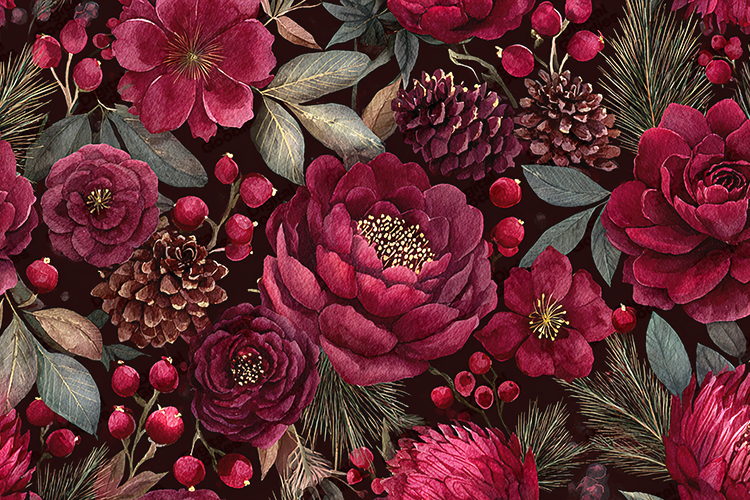 Colorful Abstract Watercolor Splatter Seamless Texture