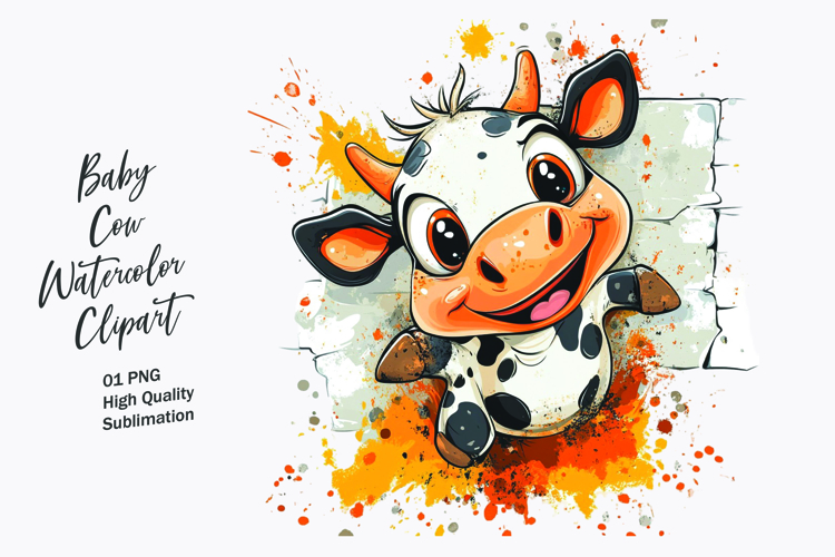 Cow Print Clipart Image 19