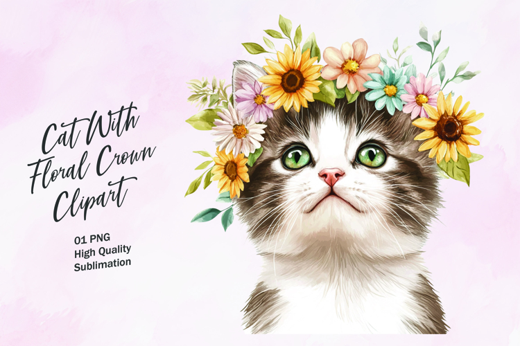 Cute Cat Illustration Image 9