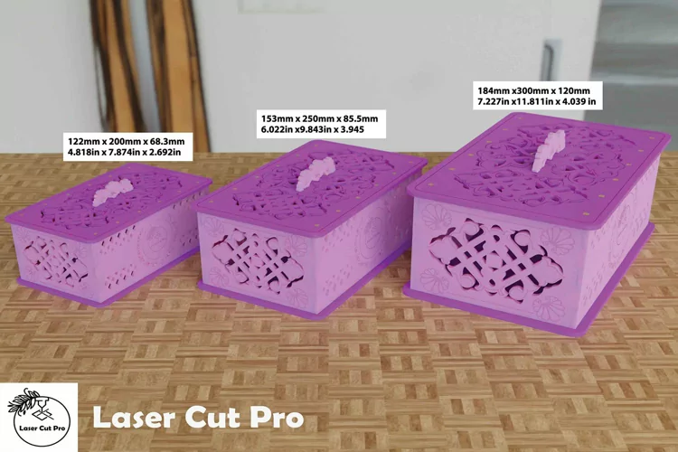 glowforge Laser Cut Jewelry box, bridesmaid proposal box