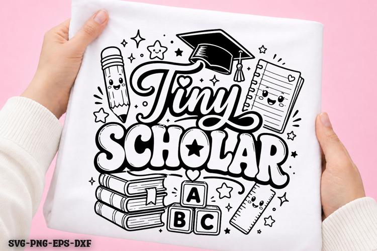 Tiny Scholar School SVG