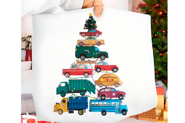 Cars Christmas Tree Png, Christmas Boy