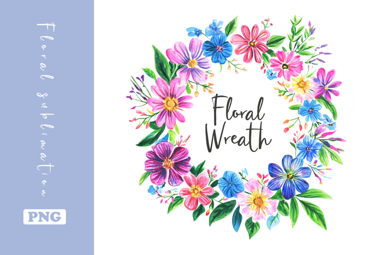 Floral Wreath Clipart Image 21