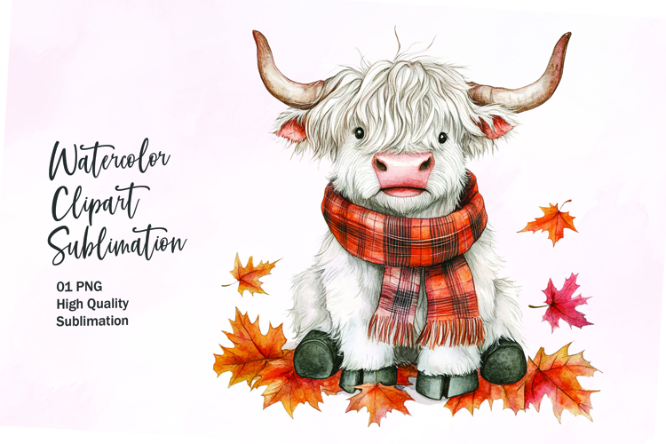 Highland Cow Clipart Image 24