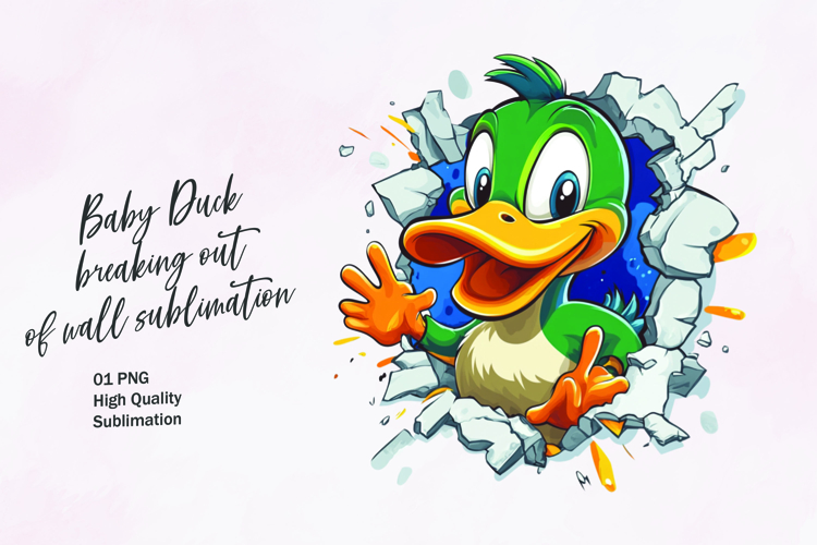 Cute Duck SVG Image 6