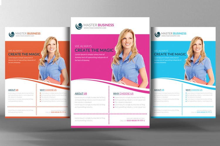 Corporate Business Flyer Template