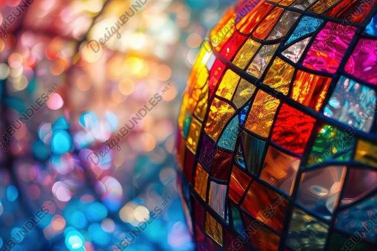 Stained Glass Texture Image 5