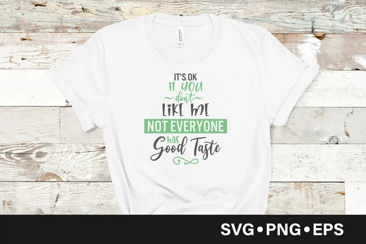 It's ok if you don't like me quote svg