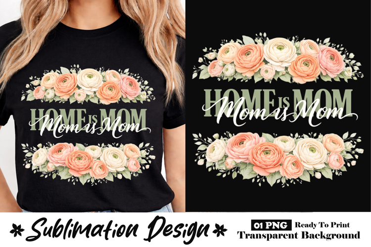 Mom Life Sublimation Image 2