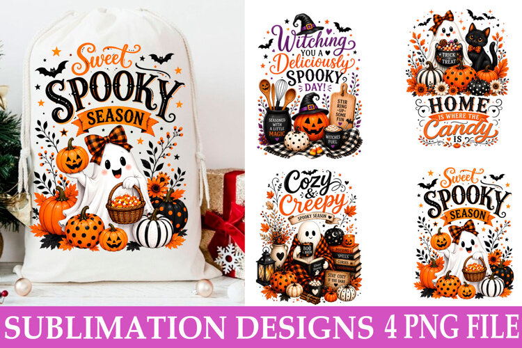 Trending Halloween PNG Halloween Shirt example image 1