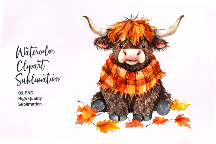 Highland Cow Clipart Image 23