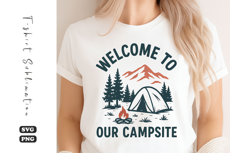 Campsite Svg Image 8