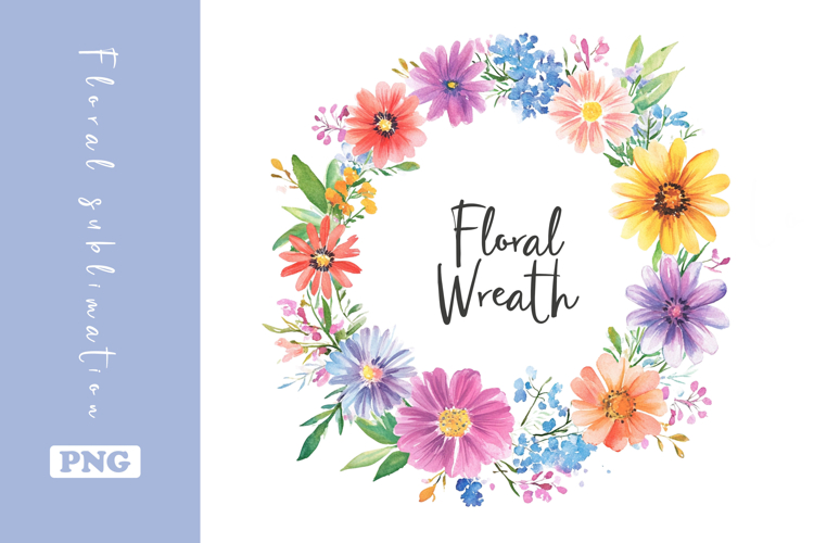 Floral Wreath Clipart Image 20
