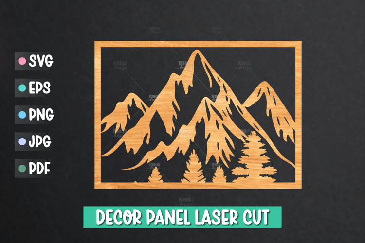 Mountains Clipart Image 3