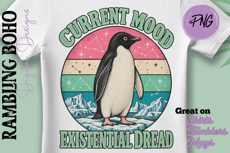 Current Mood Existential Dread Adélie Penguin