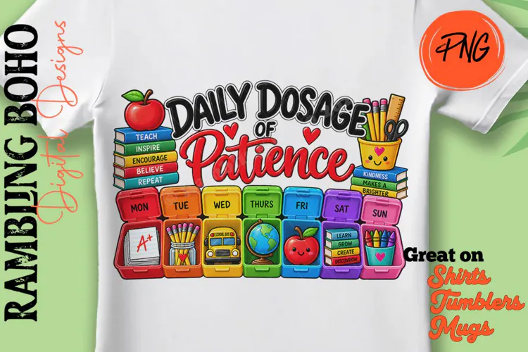 Daily Dose of Patience Teacher Therapy