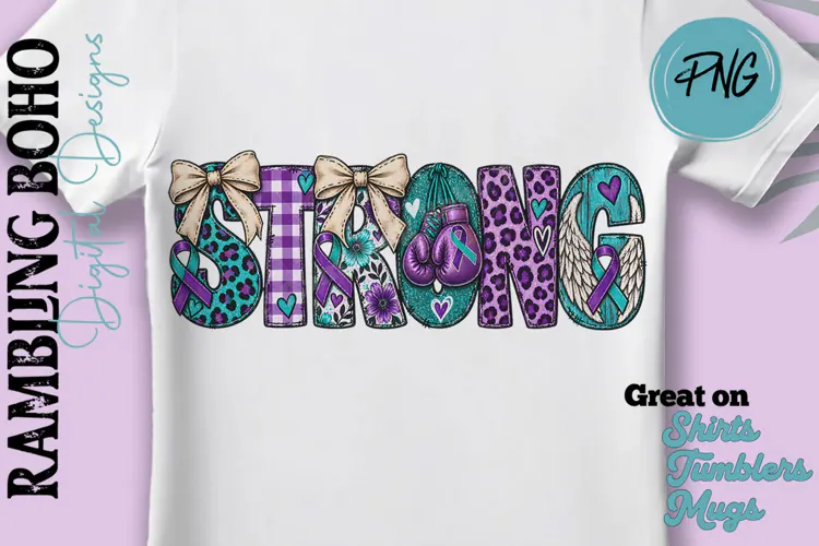 Suicide Awareness Faux Applique Stitch September