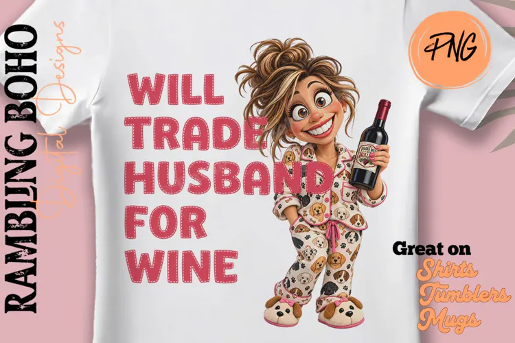Will Trade Husband For Wine Funny Wife