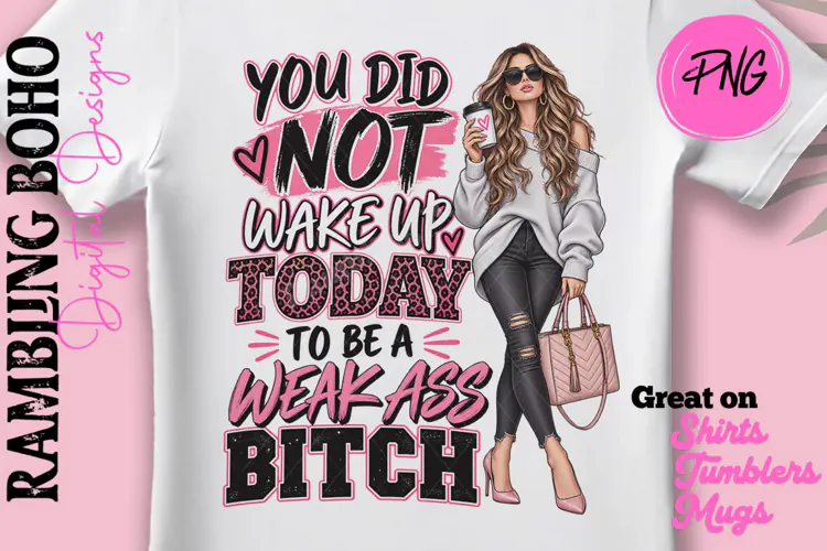 You Did Not Wake Up... Sassy Strong Woman