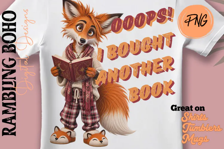 Oops I Bought Another Book Cute Kitsune