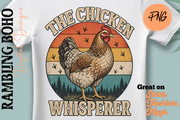 The Chicken Whisperer Vintage Sunset