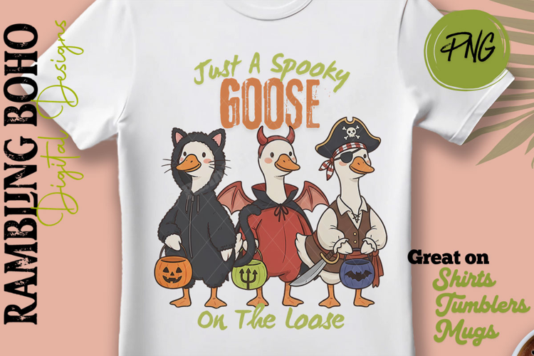 Just A Spooky Goose on the Loose Halloween Costumes
