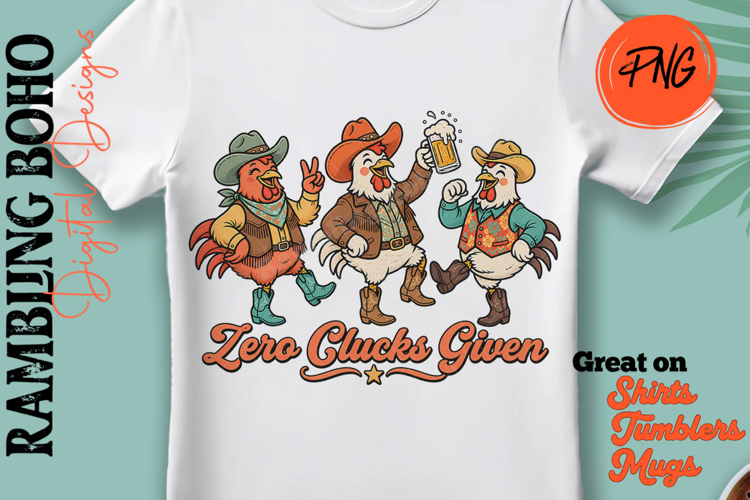 Zero Clucks Given Dancing Chickens in Cowboy Hats