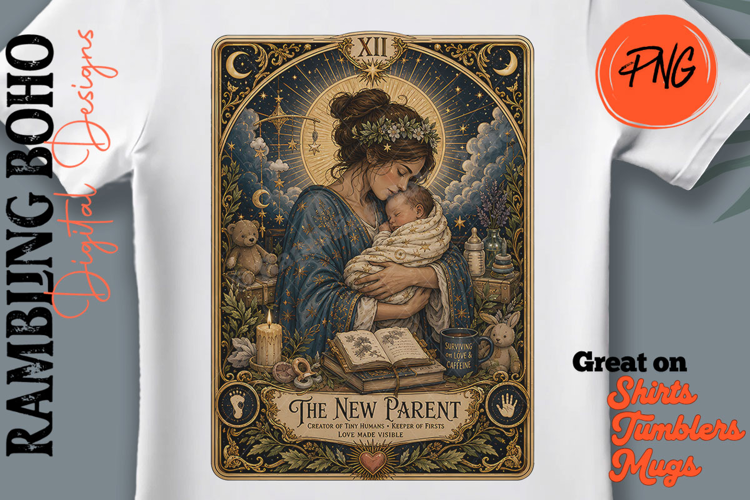 The New Parent Tarot Card Parody Fun