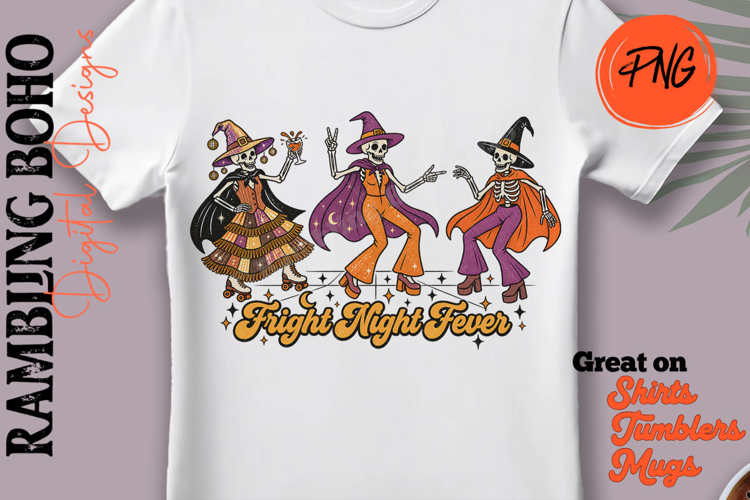 Fright Night Fever Disco Witch Dancing
