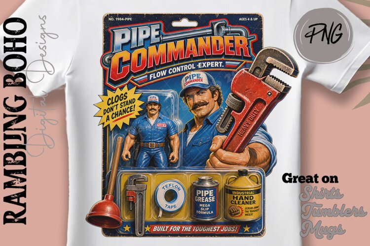 Pipe Commander Plumbing Action Figure example image 1