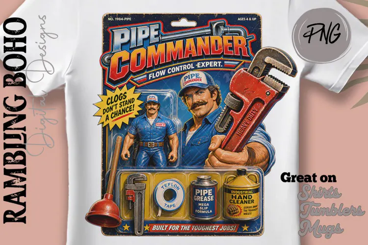 Pipe Commander Plumbing Action Figure