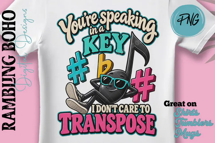 You're Speaking in a Key Funny Music Transpose
